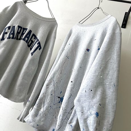 90's Champion Reverse Weave "cut-off remake" College Sweat (made in USA)