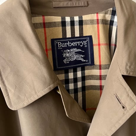 90's Burberrys' Balmacaan Coat (made in Spain)