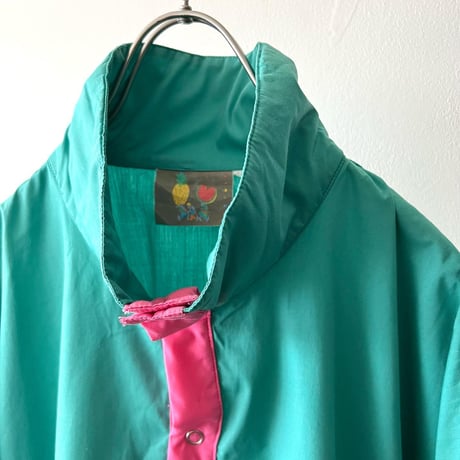 80-90's Crazy Pattern Cotton Pullover