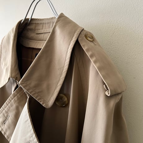 70-80's Burberrys' Long Trench Coat (made in England)