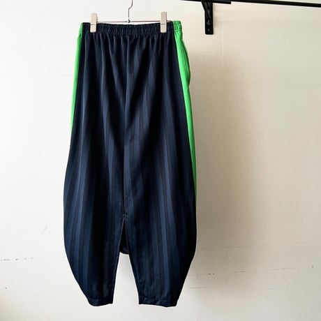 "remake" Drawstring Line Design Long Track Skirt