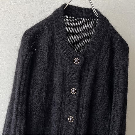 Vintage Aran Knit Cardigan