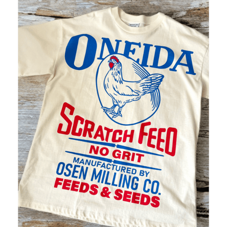 Import Print Tee " Oneida Scratch Feed "