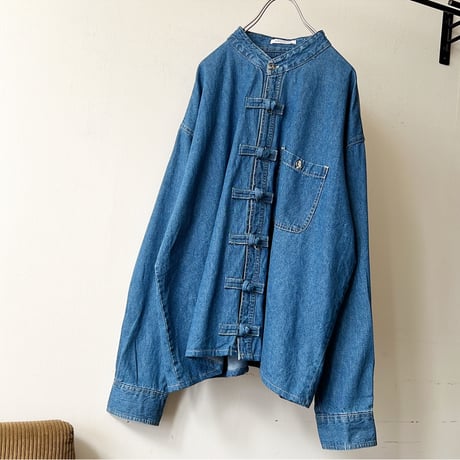 "Remake" Denim China Shirt