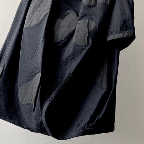 80's COMME des GARCONS Dot Pattern Asymmetry Design Balloon Skirt