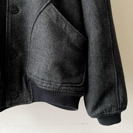 90-00's Wool Melton Logo Design Award JKT