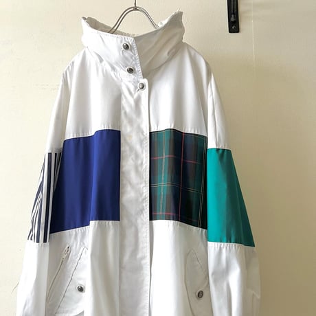 80-90's Switch Design Big Collar Nylon JKT
