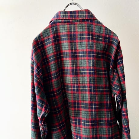 90's Polo Ralph Lauren Check pattern Flannel Shirt JKT