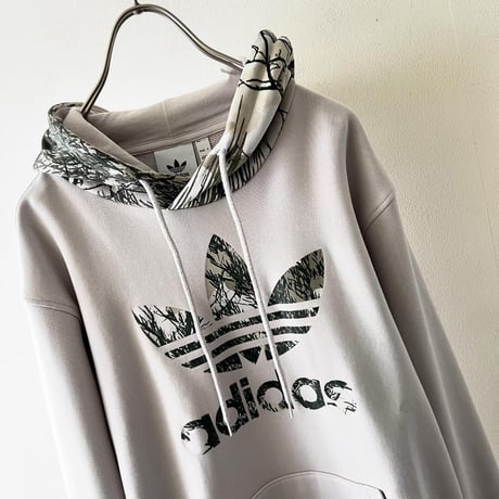adidas Originals Camouflage Pattern Big Logo Hoodie "deadstock"