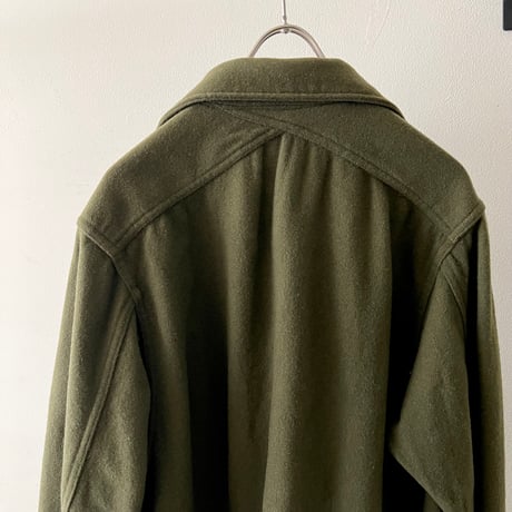 50's Vintage US Army OG-108 Wool Shirt JKT "korea shirt"(M)