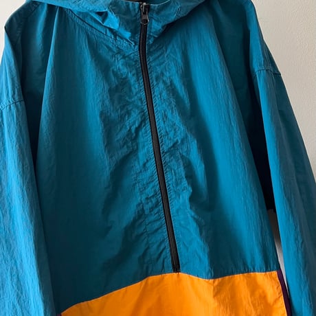 Vintage Crazy Pattern Nylon Anorak Parka