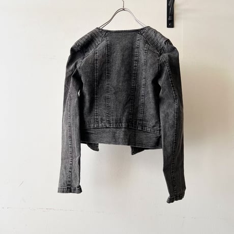 90-00's Stretch Denim Short Riders JKT