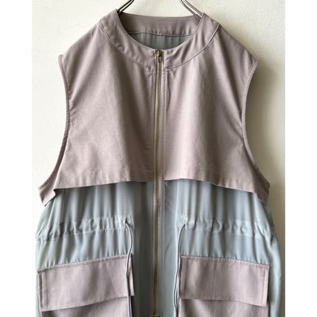 Greige & Gray Design Sheer Vest