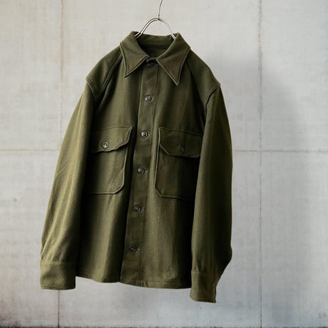 50's Vintage US Army OG-108 Wool Shirt JKT "korea shirt" (deadstock)
