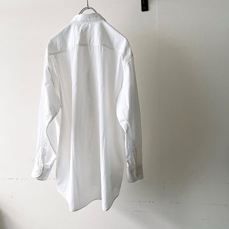 90's Euro Benetton Embroidery Animal & Botanical Design Shirt (made in Italy)