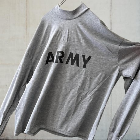 US ARMY Good Silhouette Remake High neck L/S Tee (deadstock)