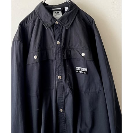adidas Nylon & Cotton Panel Shirt