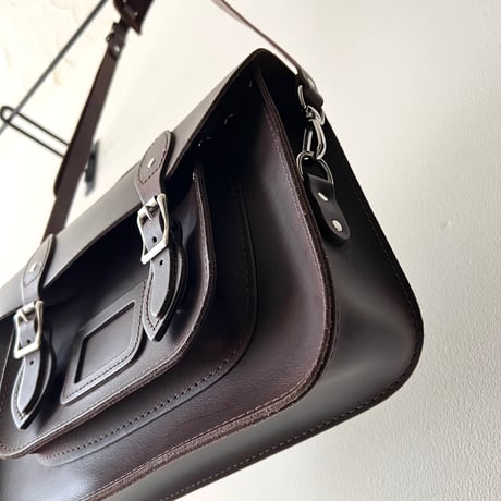 The Leather Satchel Co. 2way Leather Shoulder Bag (made in Liverpool ,England)