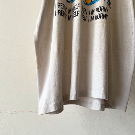 【BORO】 80's Royal First Class "Sloppy Duck" Print Tee (made in USA)