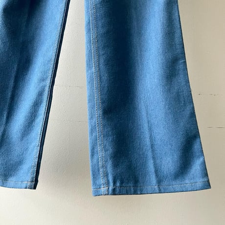 70-80's Levi's for men with a skosh more comfort Embroidery Logo Straight Denim Pants (made in USA)