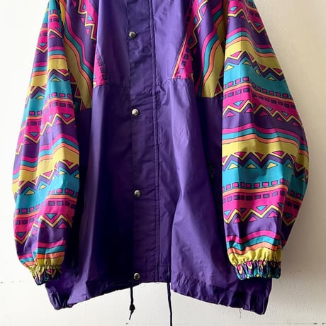 Euro 80's etirel Design Nylon JKT (made in Jamaica)