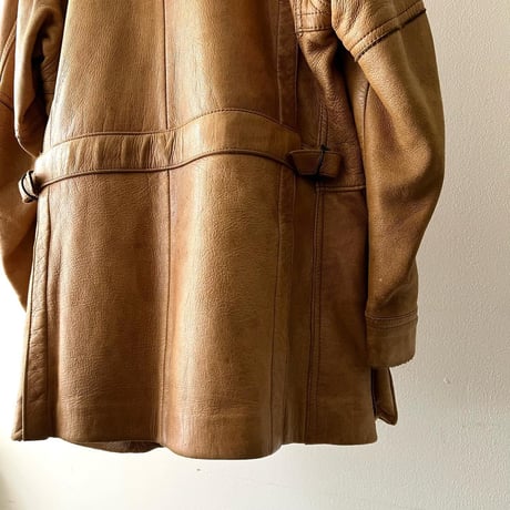 60's Euro Vintage Craft Leather JKT (made in Finland)