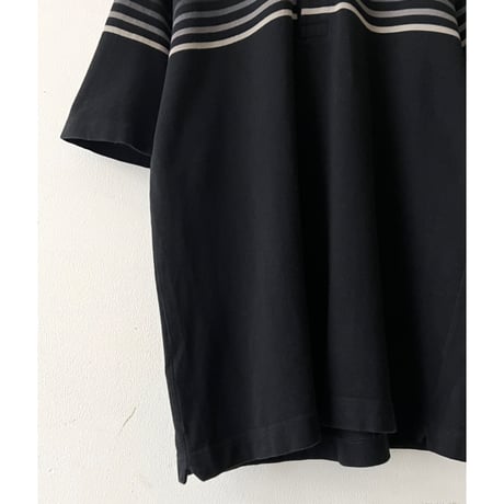 LACOSTE Border Pattern Polo-Shirt