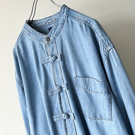 "Remake" Denim China Shirt