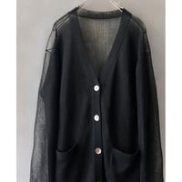 Sheer Long Cardigan