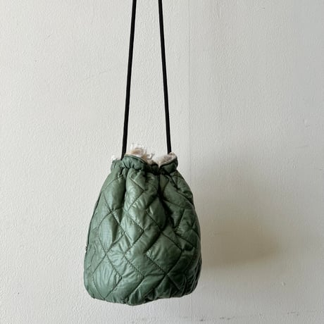 Fake Fur & Quilting "Reversible" Shoulder Bag