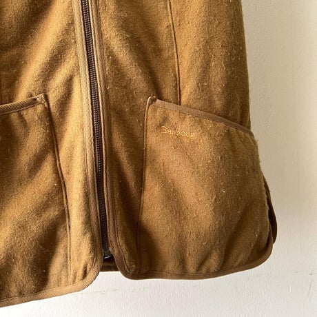 Old barbour Fur Liner Vest