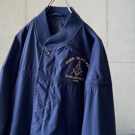 80-90's Embroidery Design Derby JKT