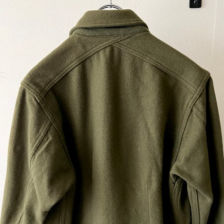 50's Vintage US Army OG-108 Wool Shirt JKT "korea shirt" (S)