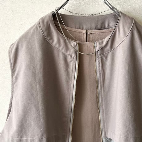 Greige & Gray Design Sheer Vest