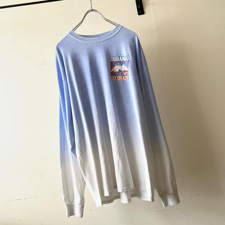 Vintage Souvenir Print Long Sleeve Tee