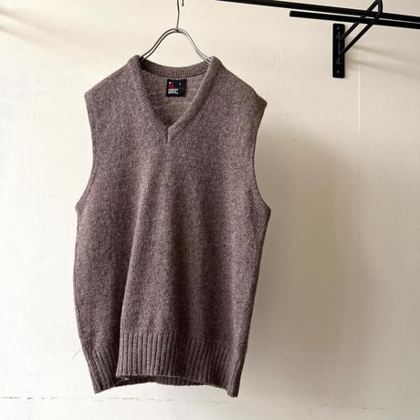 70-80's Robert Bruce Knit Vest (ILGWU tag made in USA)