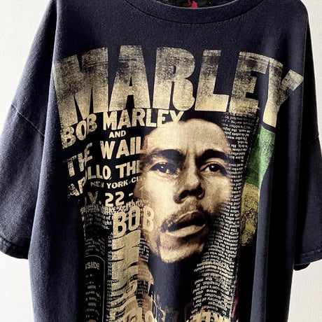Import Bob Marley Collage Design Print Tee