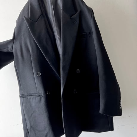 Japan Vintage " Black Color " Double Brest JKT (deadstock)