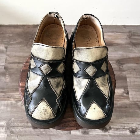 Dr.Marten's "monochrome"Design Leather Loafer (made in England)
