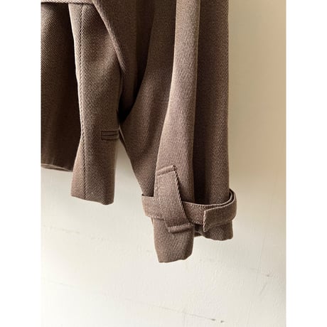 ︎Old LANVIN paris Ribbon Velt Design Short JKT (made in France)