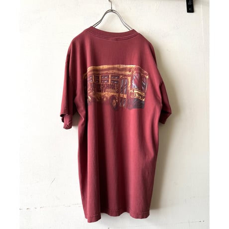 90's Limp Bizkit "School Bus" Print Tee (maybe…98's GIANT)