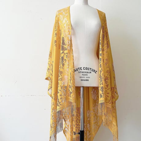 Lace and Fringe Design Cape