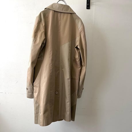 ANREALAGE Panel Patchwork Linen Cotton Coat (00's made in japan)