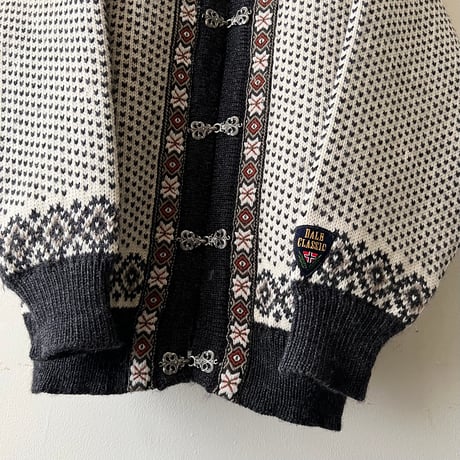 Euro Vintage DALE OF NORWAY Nordic Cardigan (made in Norway)