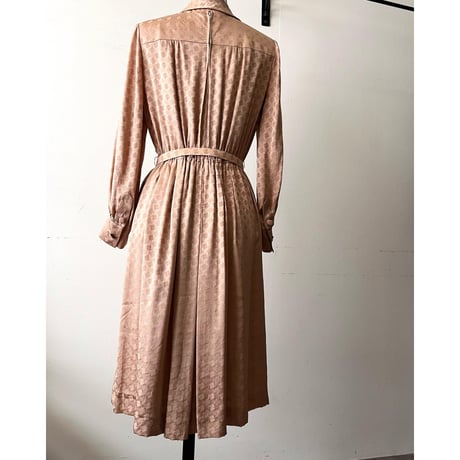 Vintage NINA RICCI Geometric Pattern Dress
