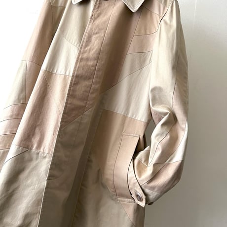 ANREALAGE Panel Patchwork Linen Cotton Coat (00's made in japan)
