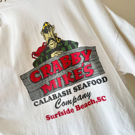 00's Crabby Mike's Back Print Tee