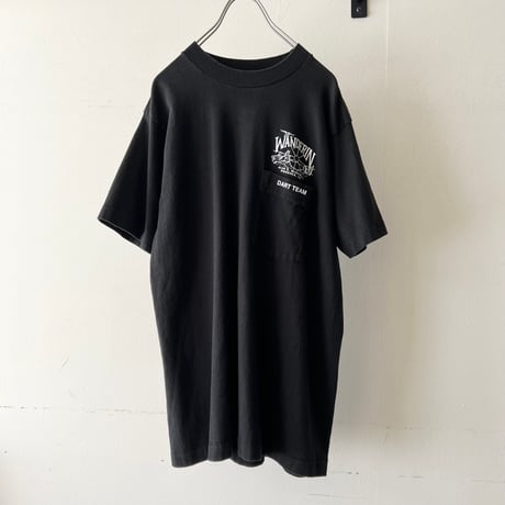 90's fruits of the loom Back Print Tee (made in USA)