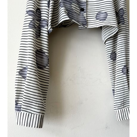 Vintage Scarf Pattern  Short Remake Blouse
