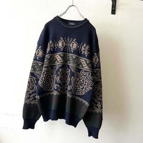 80-90's Jantzen Pattern Knit Sweater